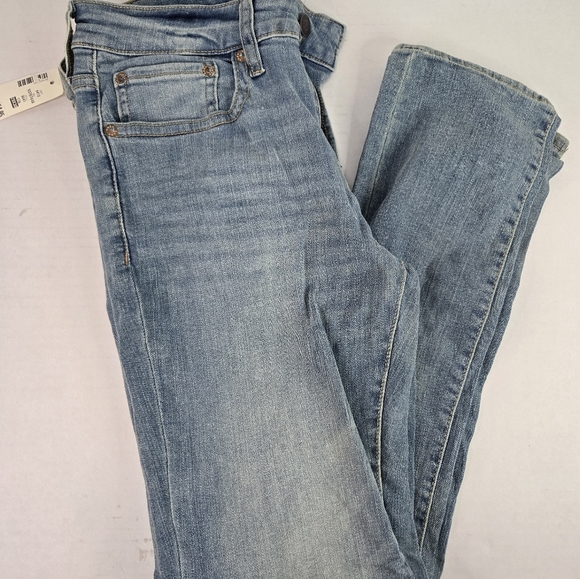 Aeropostale  Women's Skinny Ankle Light Blue Stretch Denim - Picture 3 of 10